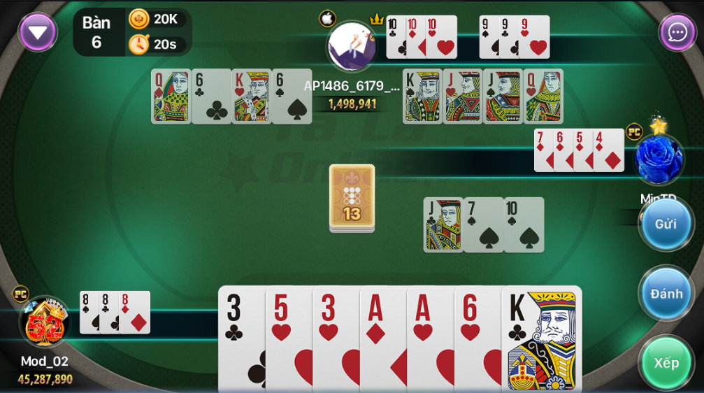 Gamebai88 Bật mí các loại chiến thắng trong game bài Phỏm mà người chơi mới nên biết