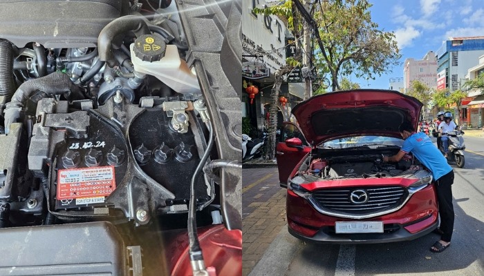 Bình ắc quy GS Q-85 i-Stop cho Mazda CX-5