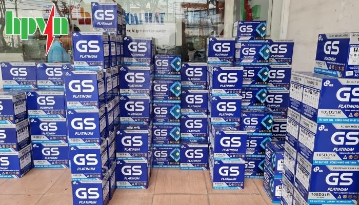 Kho hàng bình ắc quy GS tại acquygs.com.vn