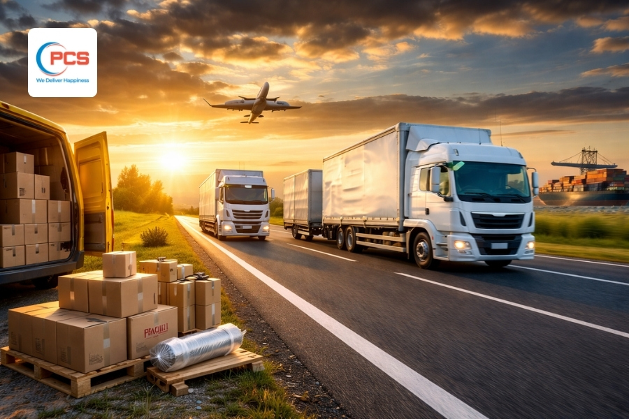 Chuyển phát nhanh nội địa và quốc tế đang trong giai đoạn tăng trưởng trong những năm gần đây