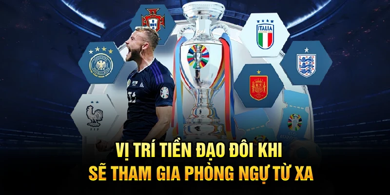 Tiền đạo tham gia phòng ngự từ xa